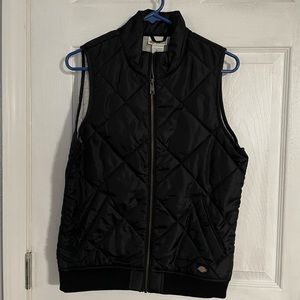 Dickies black vest size small NWT
